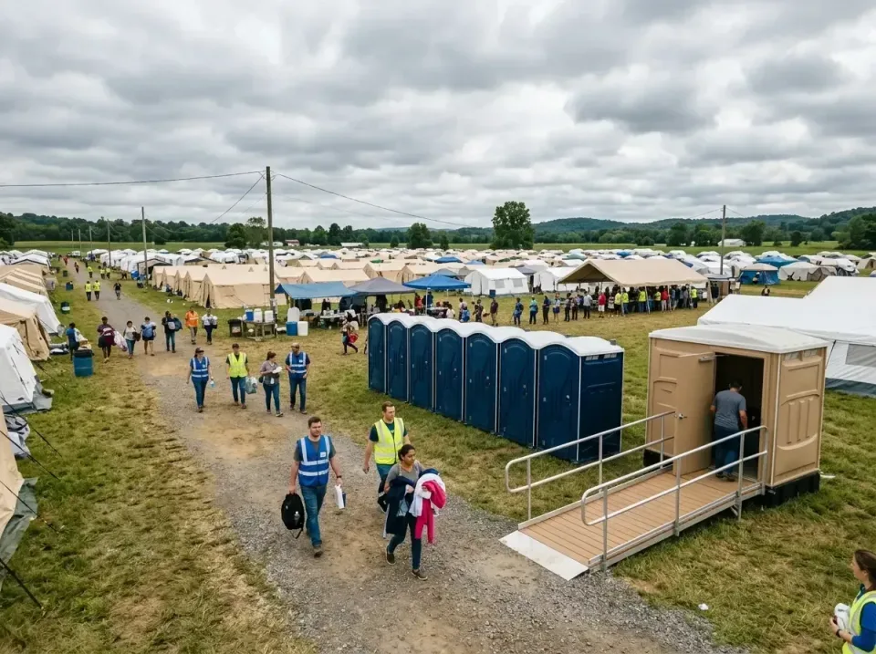 disaster-relief-camp-restrooms-010 — frequently asked questions, Dumpster & Portable Bathrooms Rental in Frankfort, IL